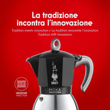 Cafetera Italiana Bialetti para Inducción de 4 y 6 tazas - Café Central